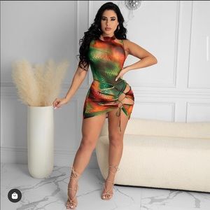 Diva boutique skirt set